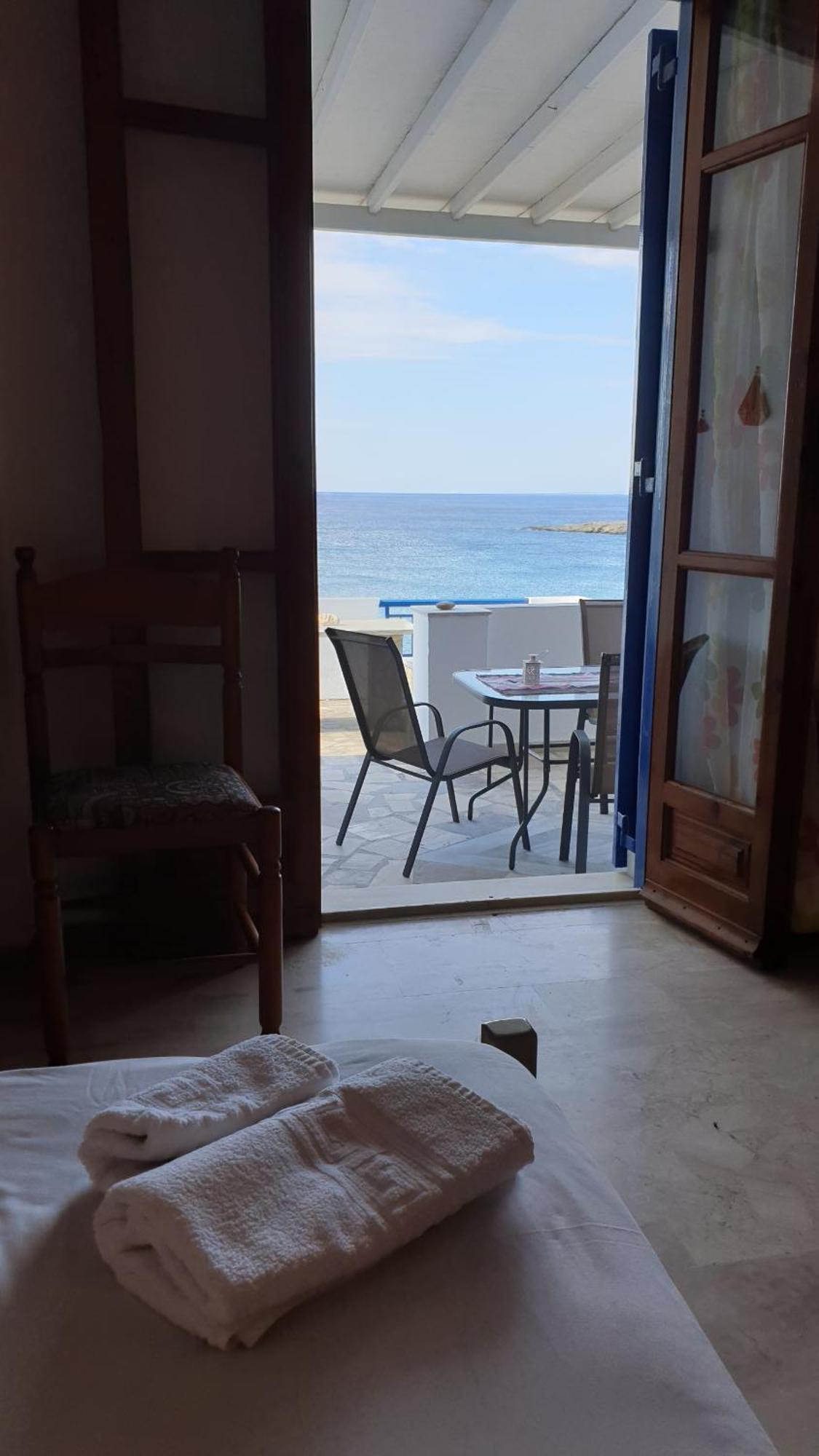 Galazio Kyma Lejlighed Agios Ioannis  Værelse billede
